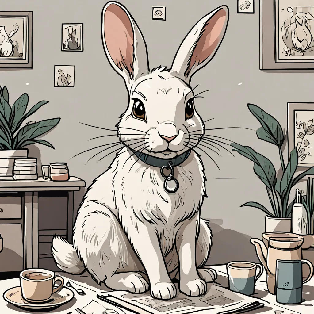 The Brave Lion and the Rabbit