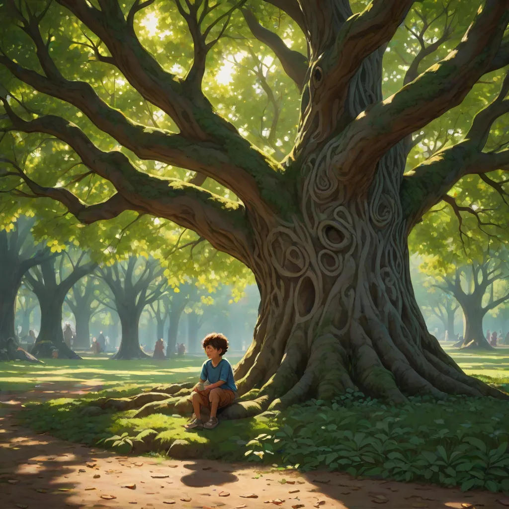 The Kid and the Old Tree