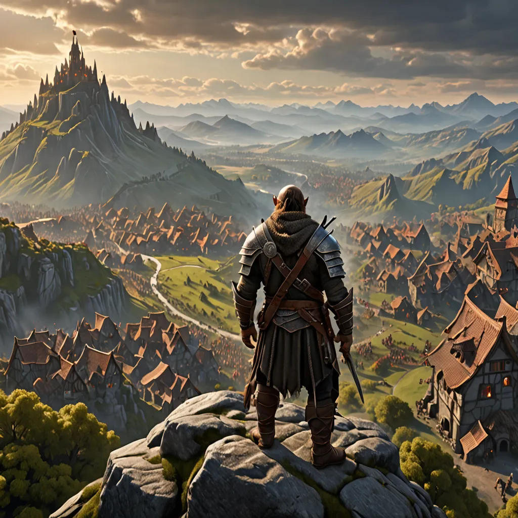 Warrior of the Mountain Village