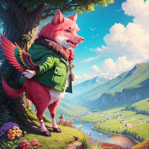 The Adventures of Ruby the Red Pig