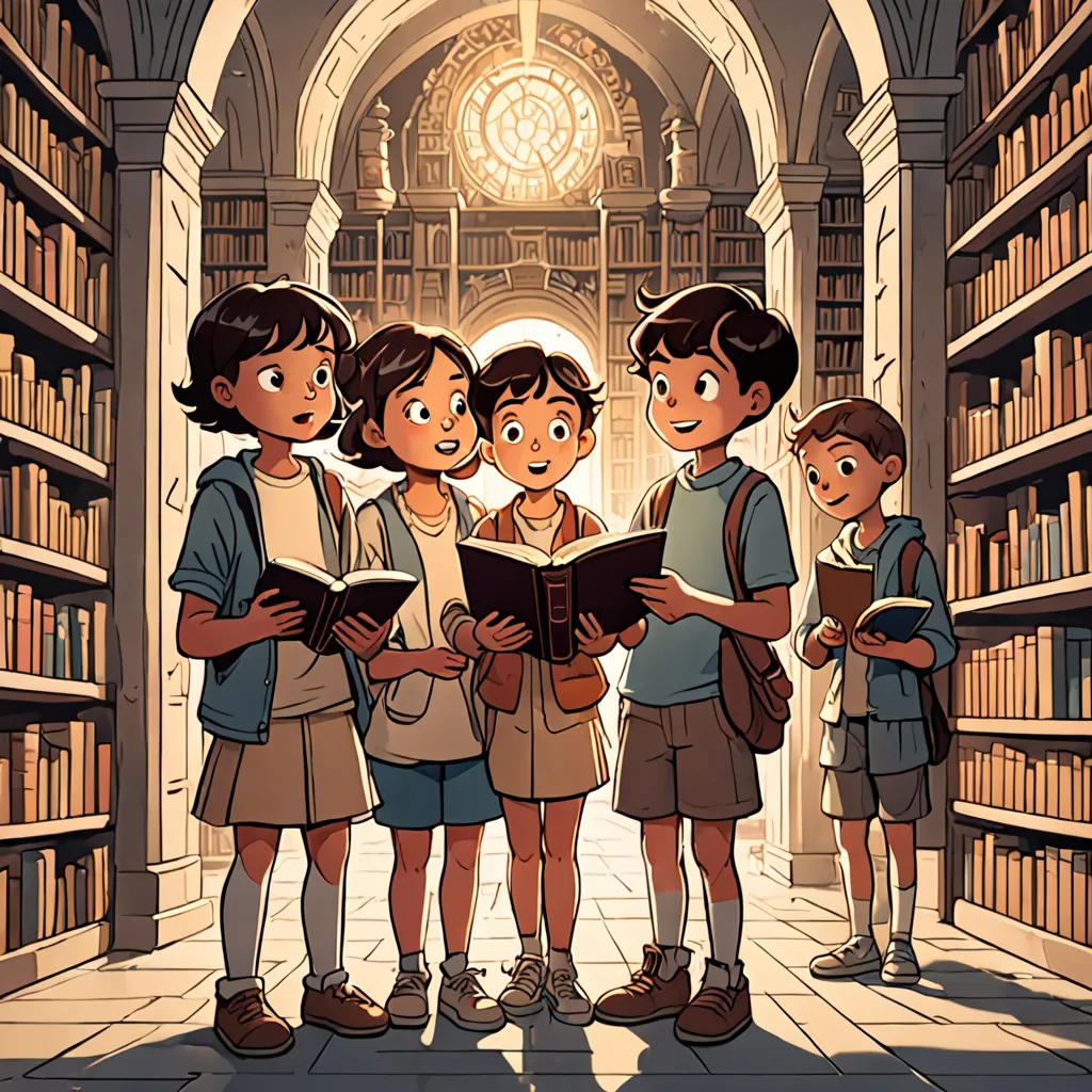 The Enigma of the Enchanted Library