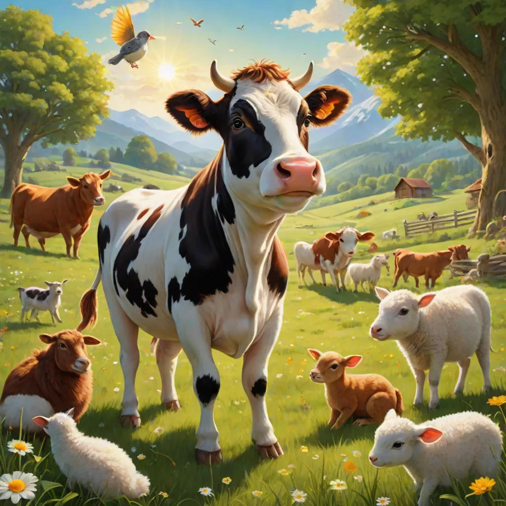 The Kind-Hearted Cow