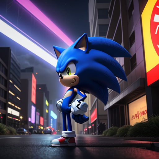 Download Chilling Stare of Sonic.EXE Wallpaper