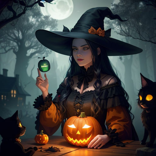 The Witch's Halloween Party