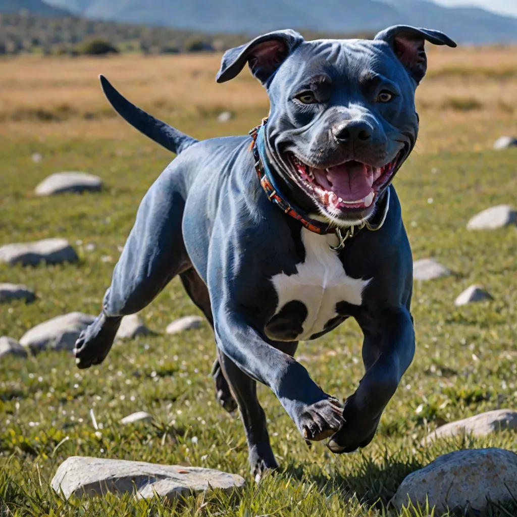 Swisher the Blue Pitbull