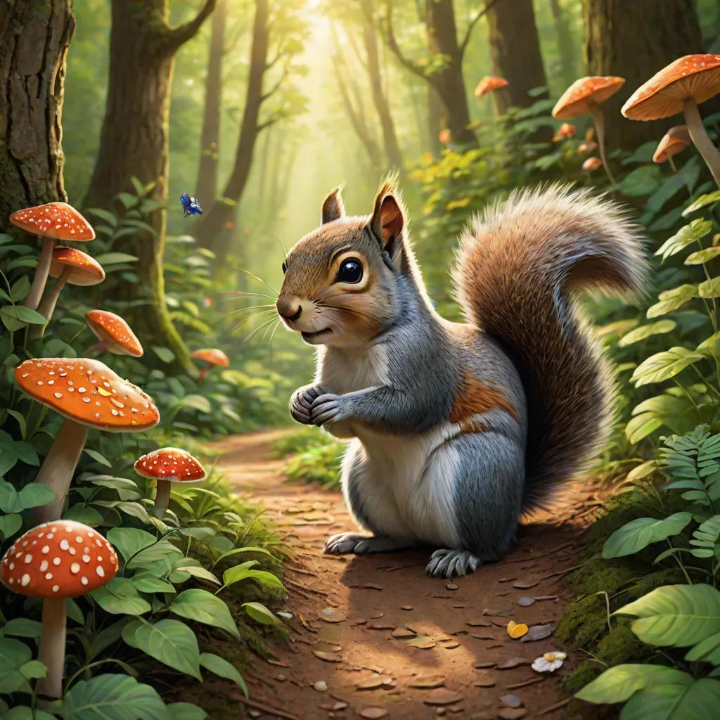Bobby the Squirrel's Magical Adventure