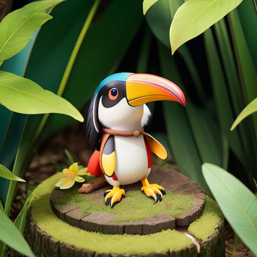 Tuki, the Toucan Without a Beak