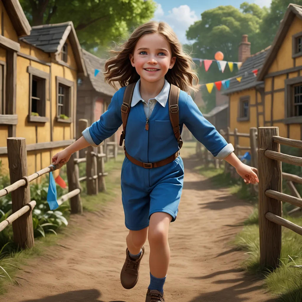 The Little Girl's Triumph