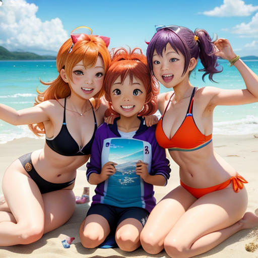 Shimmering Sands: A Beachside Adventure