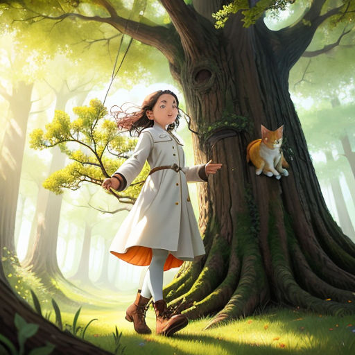 The Brave Little Kitten