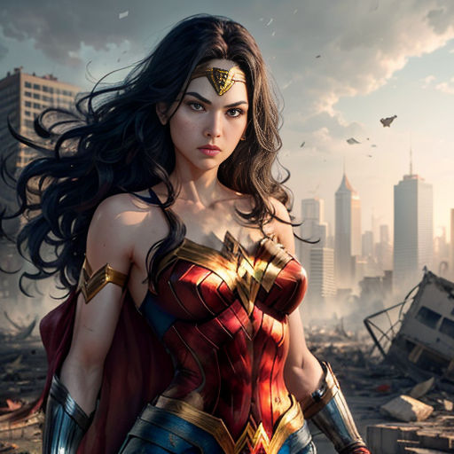 Gigantic Wonder Woman