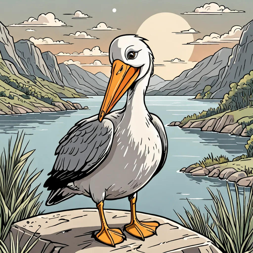 Timmy's Adventure with the Pelican