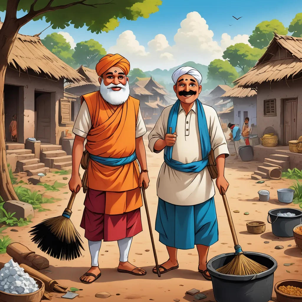 Motu Patlu: The Village Cleaners