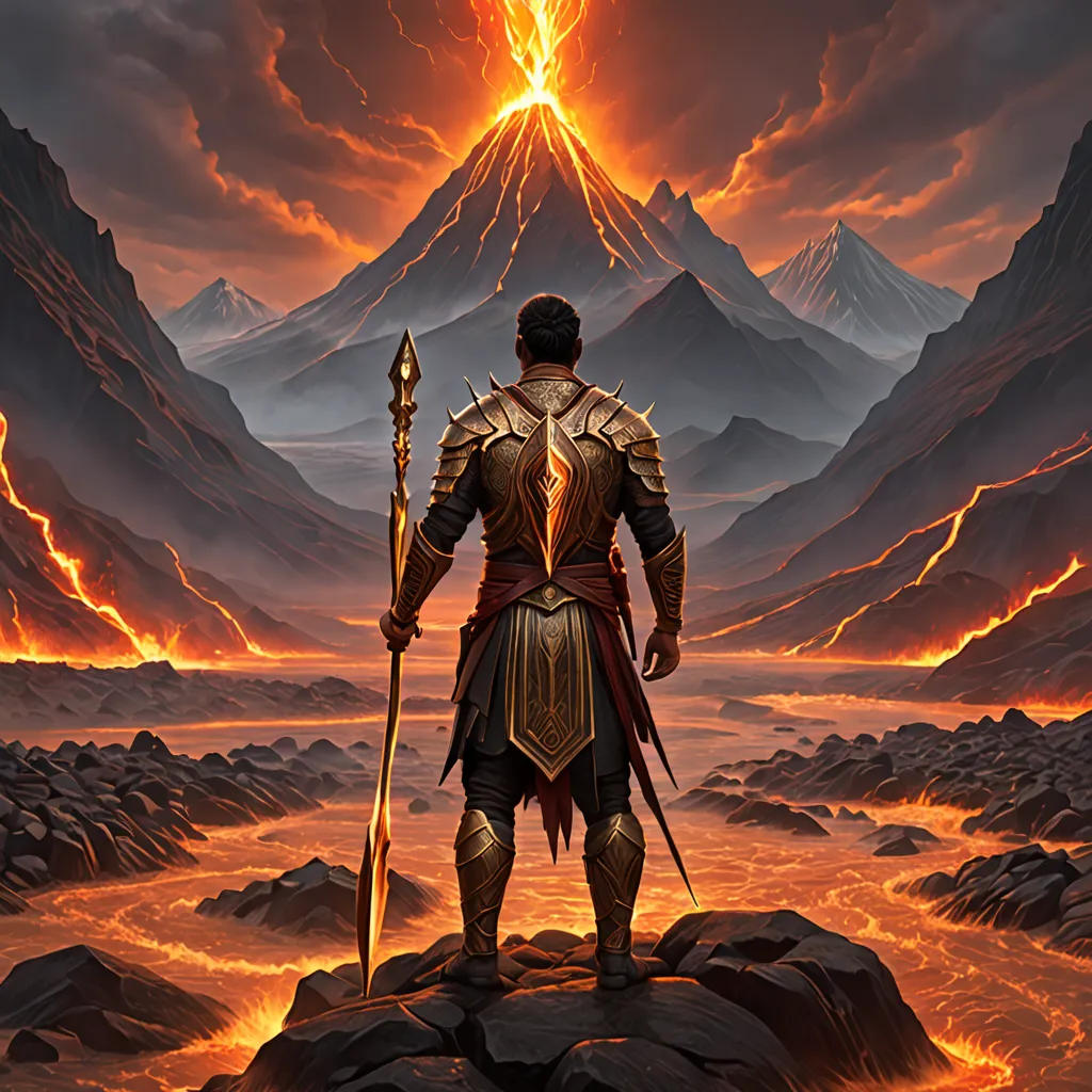 The Guardian of Fire Mountains