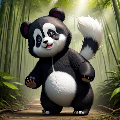 Elena the Curious Panda