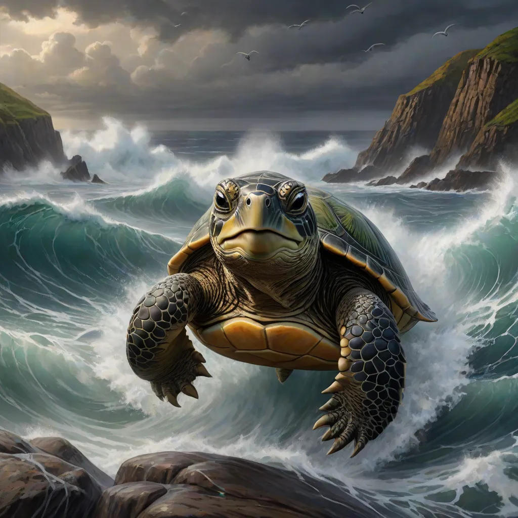 The Brave Little Turtle