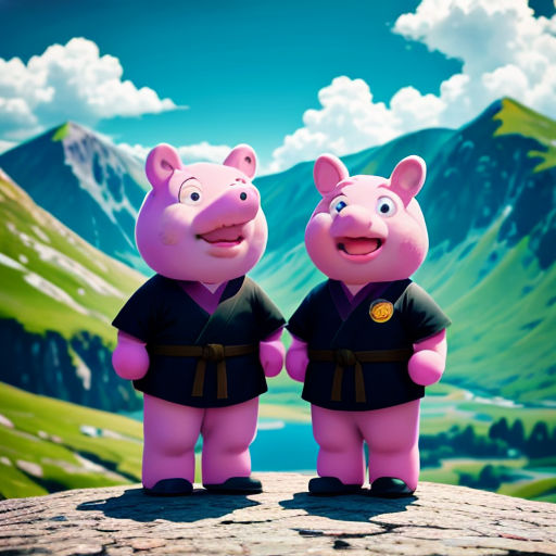 Peppa Pig Meets Andrew Tate
