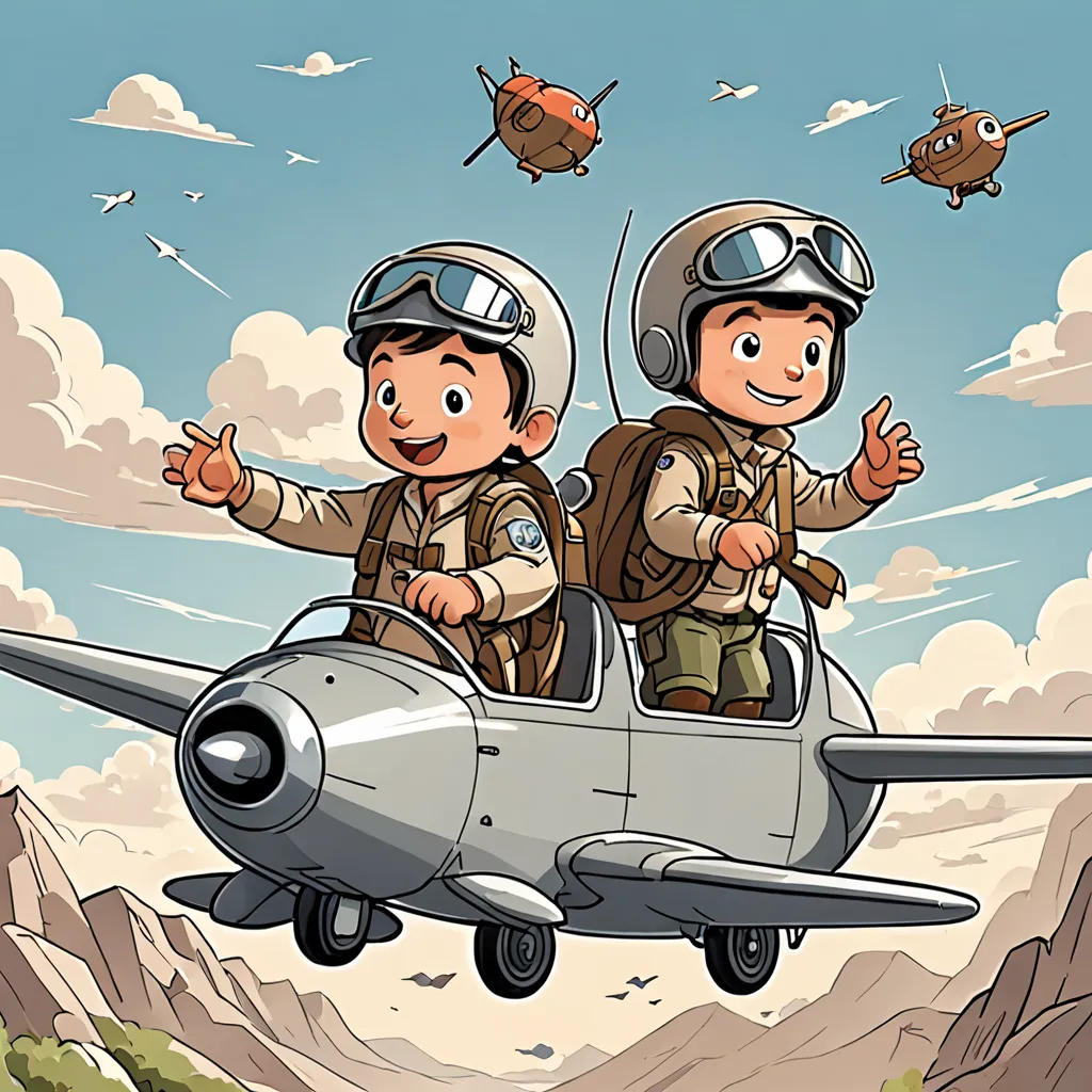 Piloto and Piquinho's Playful Adventures
