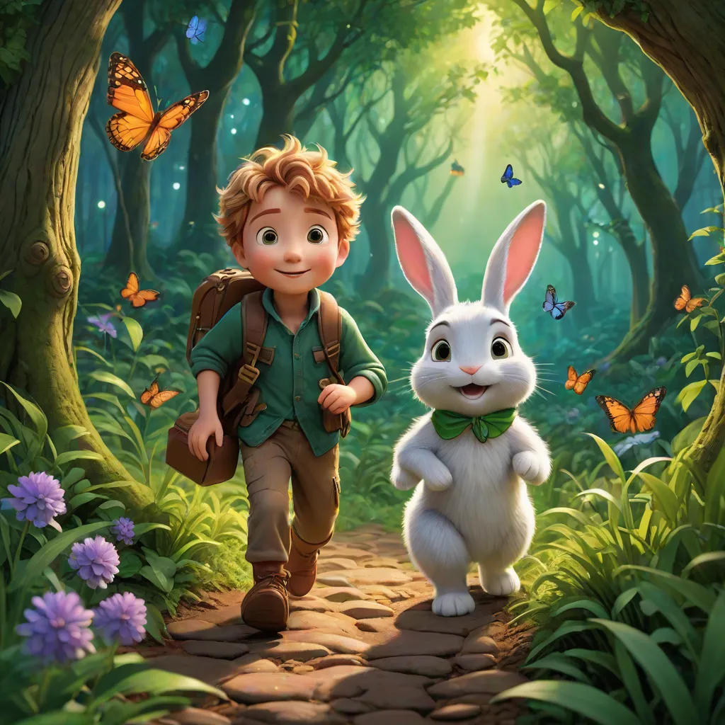 Arlo and Fluffy's Forest Adventure