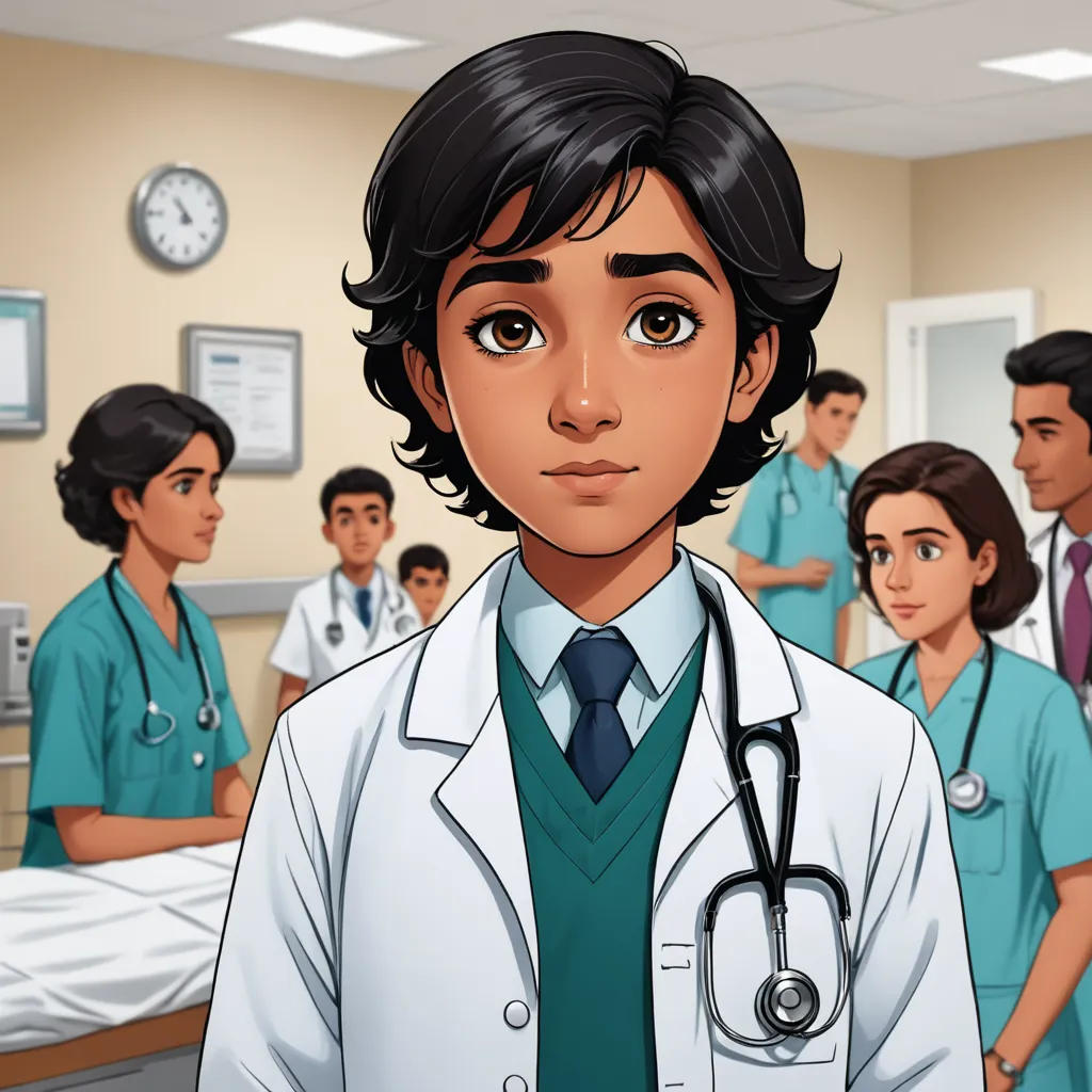الولد الكسول يصبح طبيباً