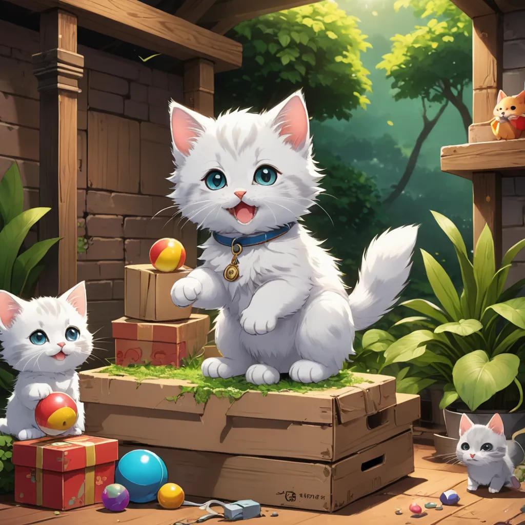 Lylu the Mischievous Kitten