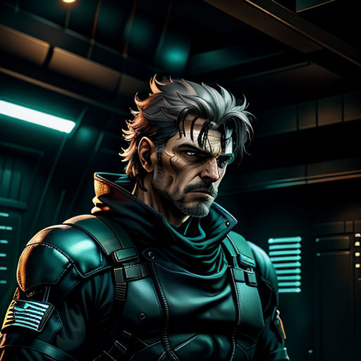 a man in a futuristic suit standing in a room with a gun in his hand and a helmet on