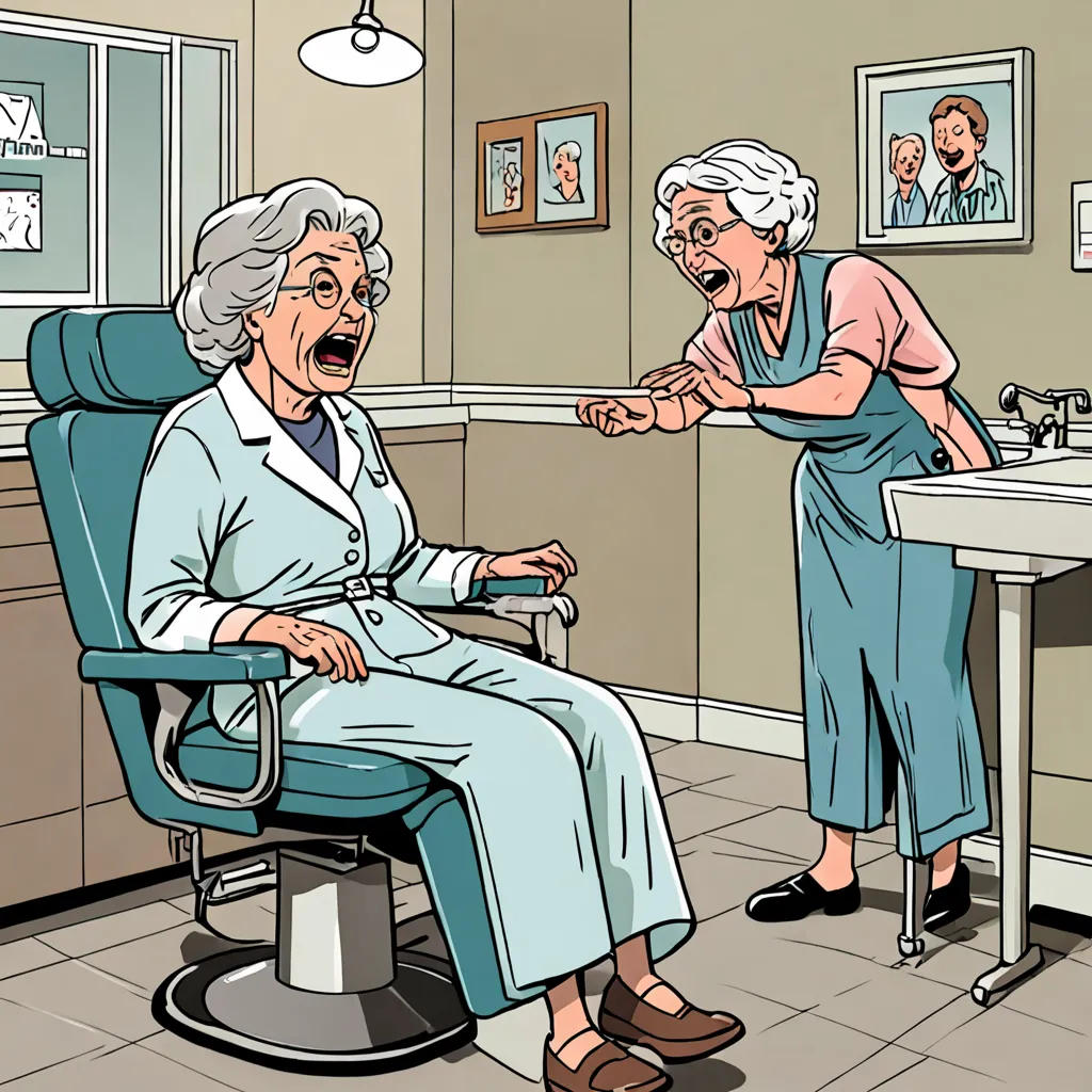 Melissa's Mischievous Day at the Dentist