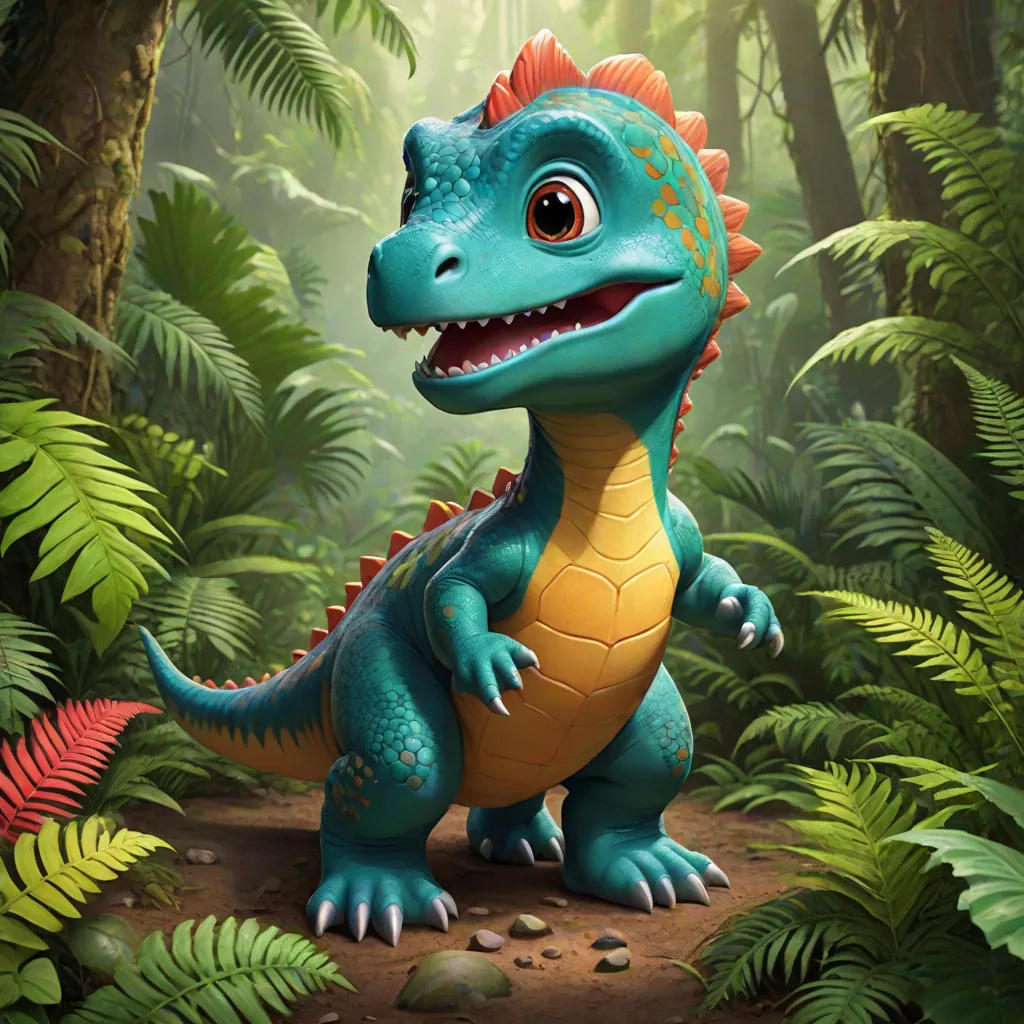 Dino Adventures: Five Fun Poses