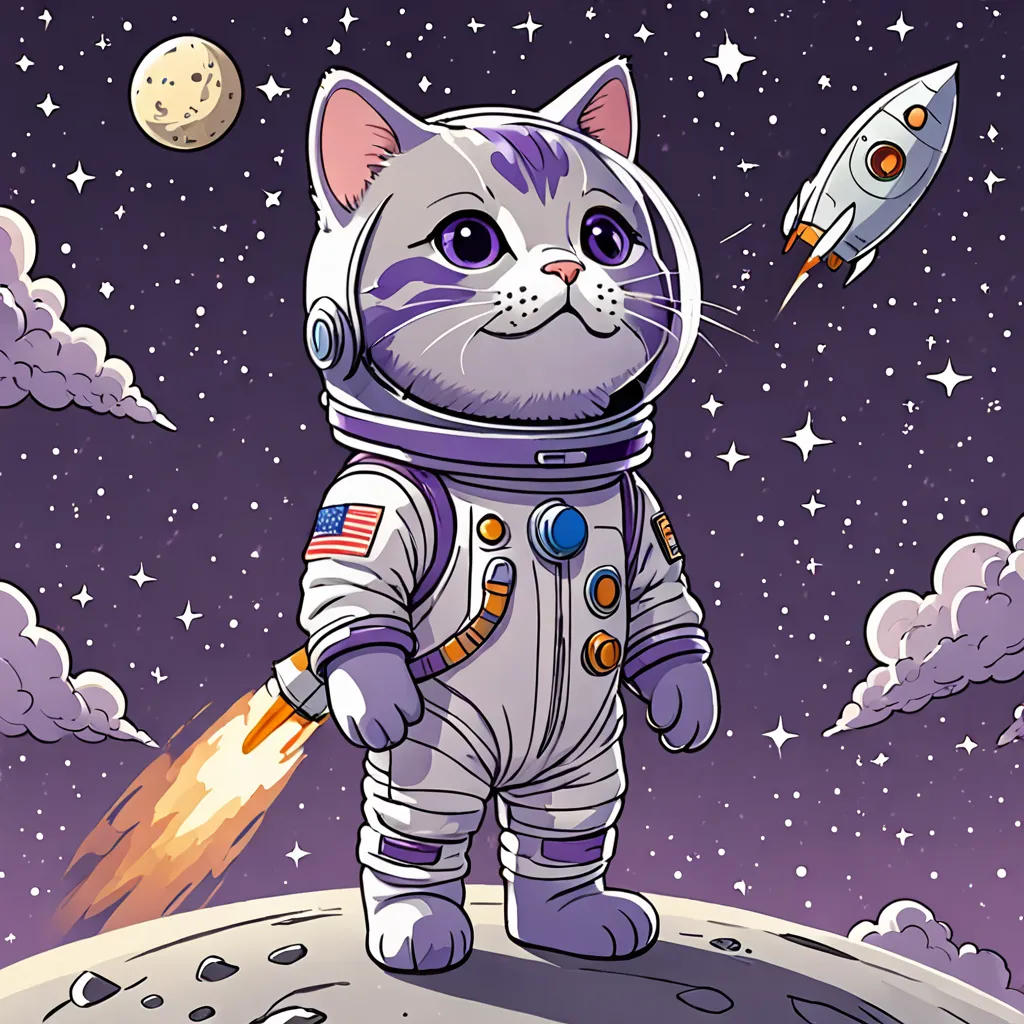 The Little Purple Cat's Big Dream