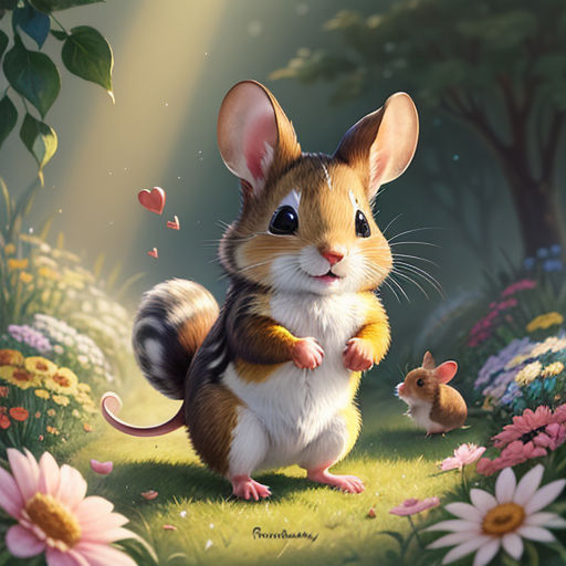 ArtStation - 🐭 Ratinho Feliz 🐭