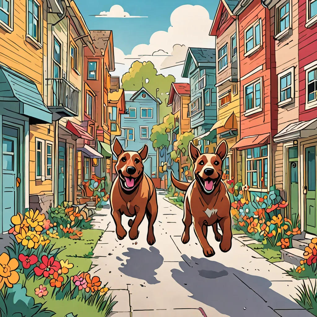 Moose on the Loose: A Dog's Dream Day
