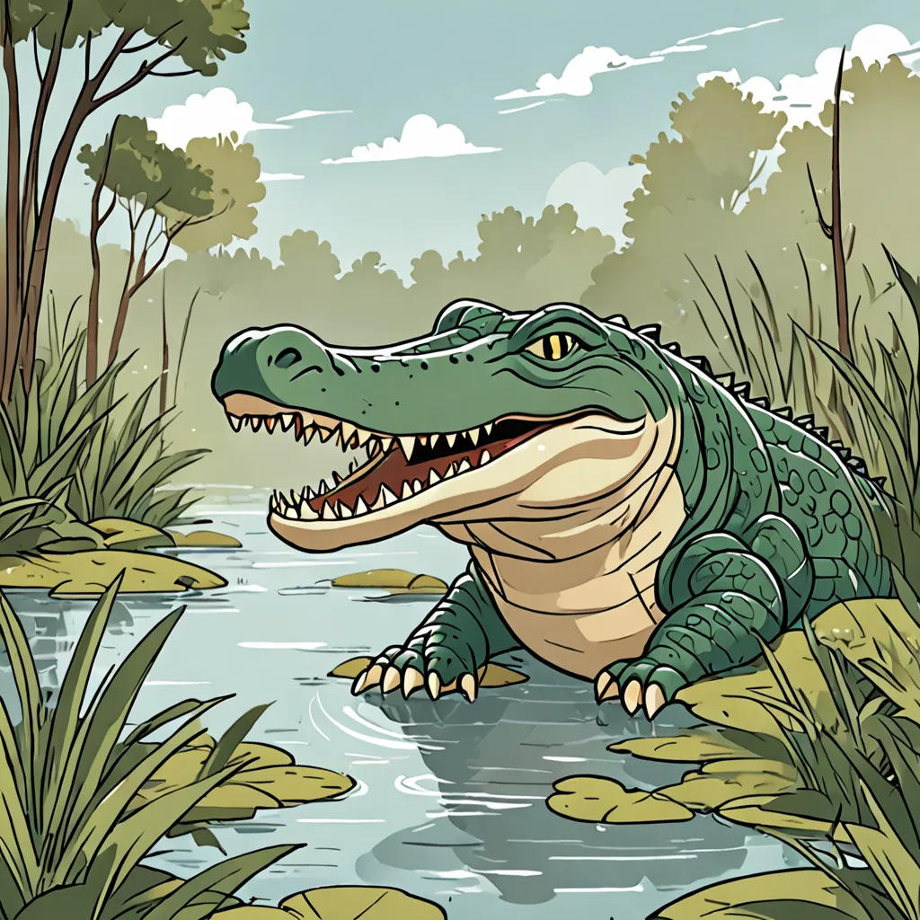 Ally the Friendly Alligator