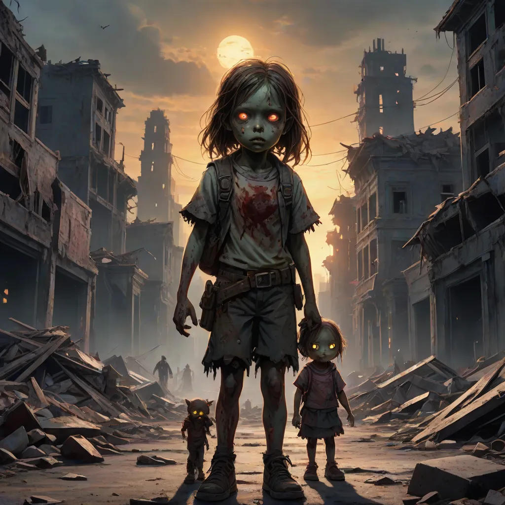 The Undead Superhero and the Little Girl He Befriends