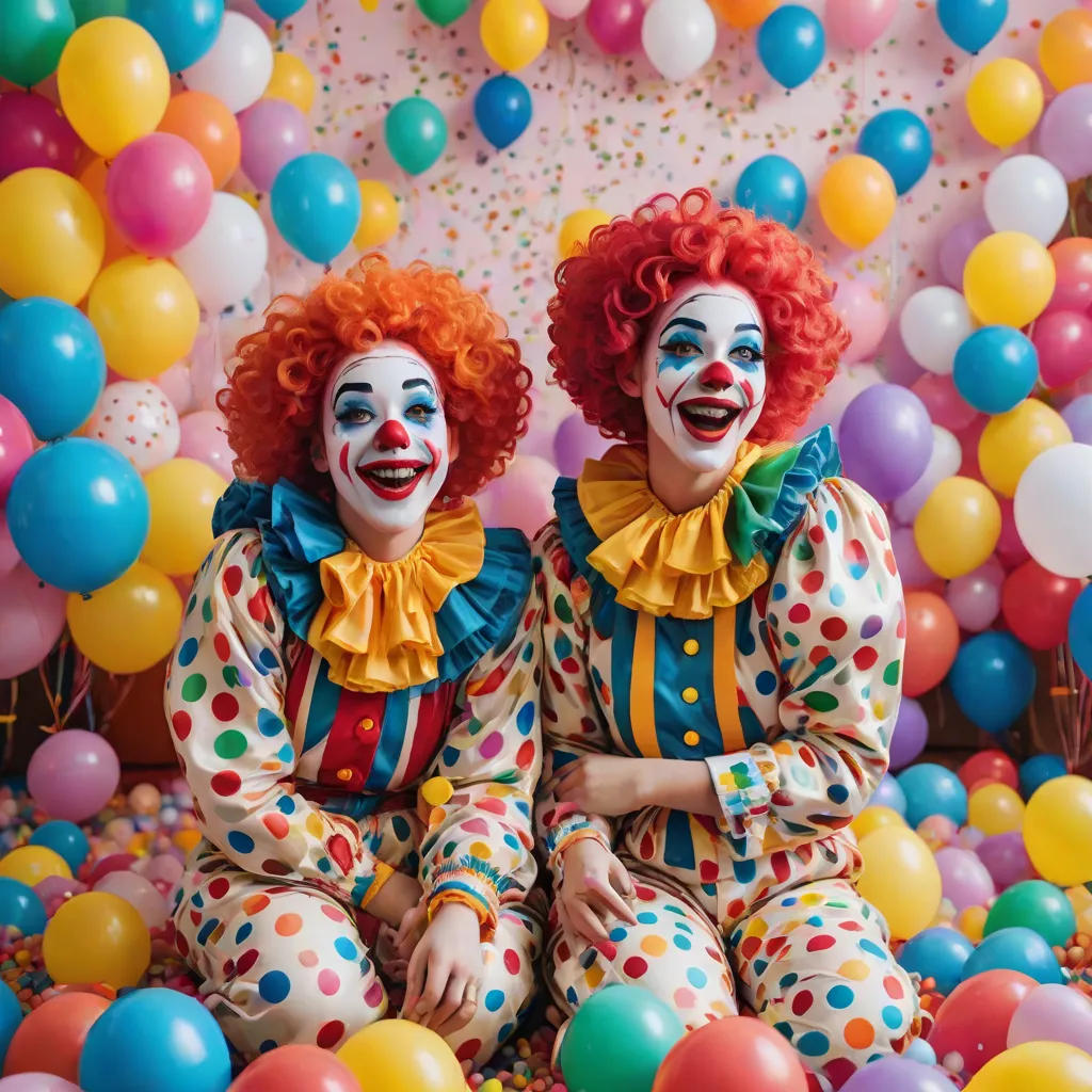 The Bouncy Adventures of the Clown Sisters