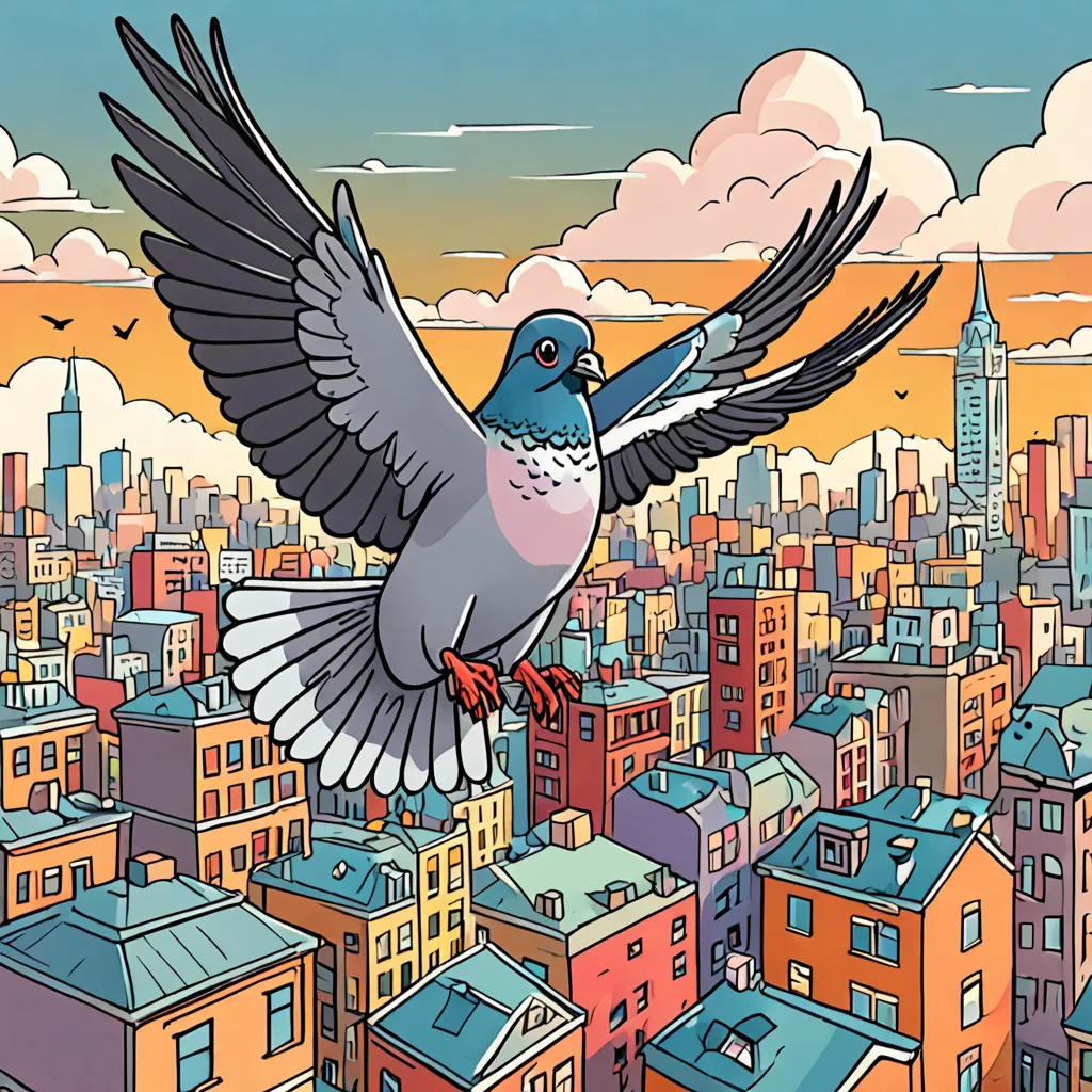 The Adventures of Penny the Traveling Pigeon