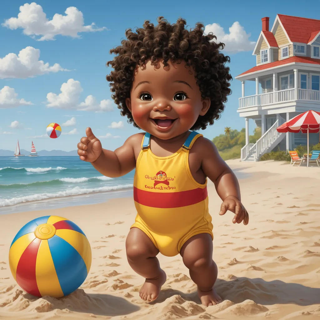 Tiny Toes in a Swimsuit
