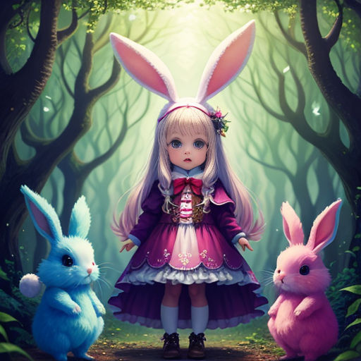 The Bunny Girl's Magical Forest Adventure