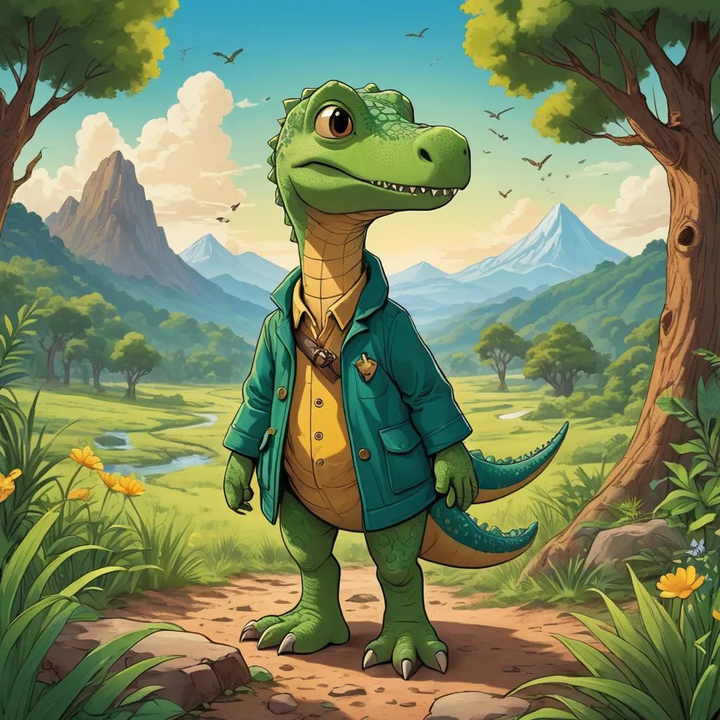 Dinozinho's Enchanting Adventure