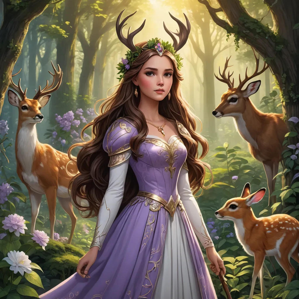 The Princess and Her Animal Friends