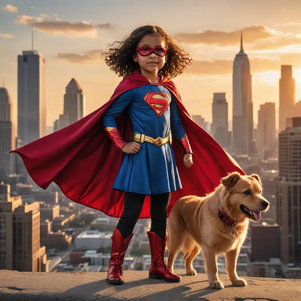 Adventures of supergirl Lily 