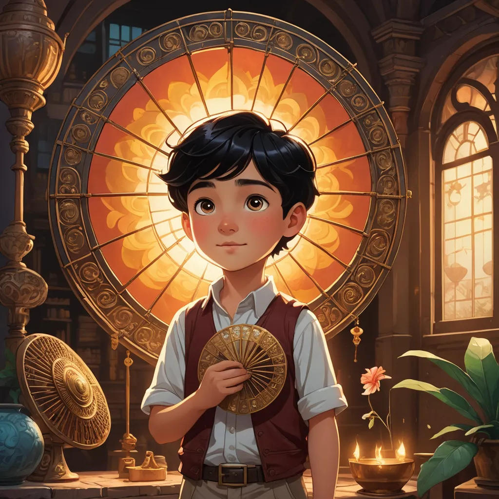 The Boy and the Magic Fan