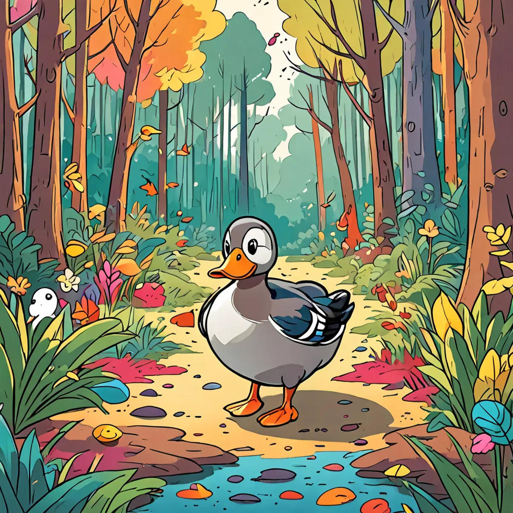 The Grumpy Duck's Adventure