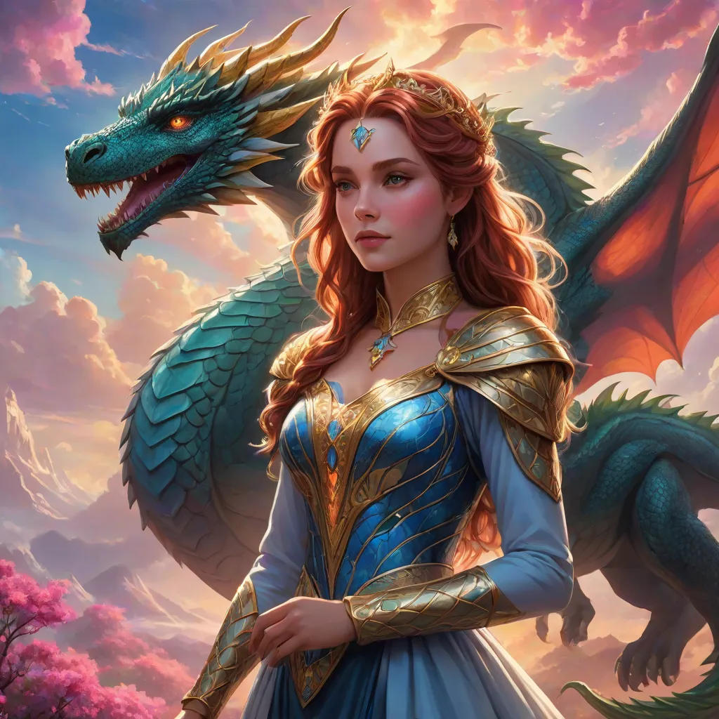 The Clever Princess and the Dragon's Rescue