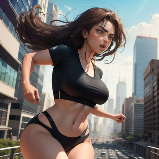 The Giantess's Chase