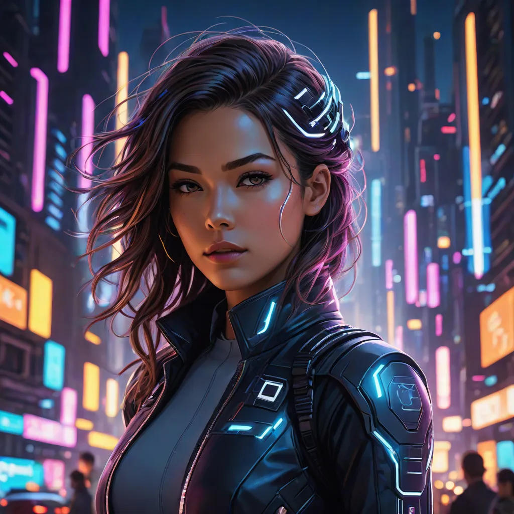The Girl with a Supercomputer Brain