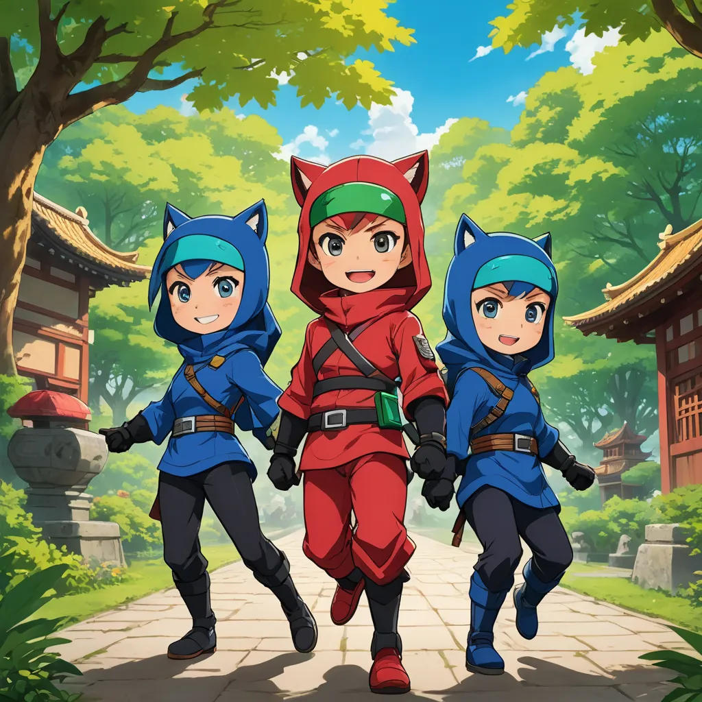 The Secret of the Ninja Twins
