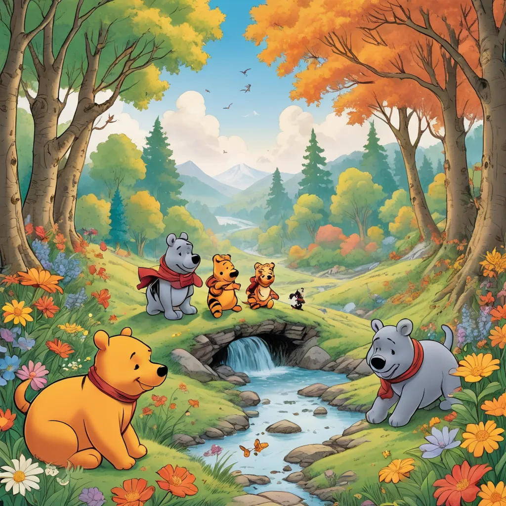 The Seasons of the Hundred Acre Wood