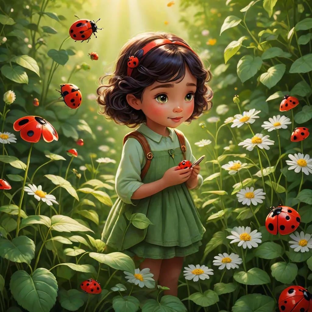 The Ladybug's Quest for Dots