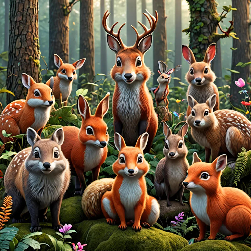 The Enchanted Forest: Tales of Kindness and Courage