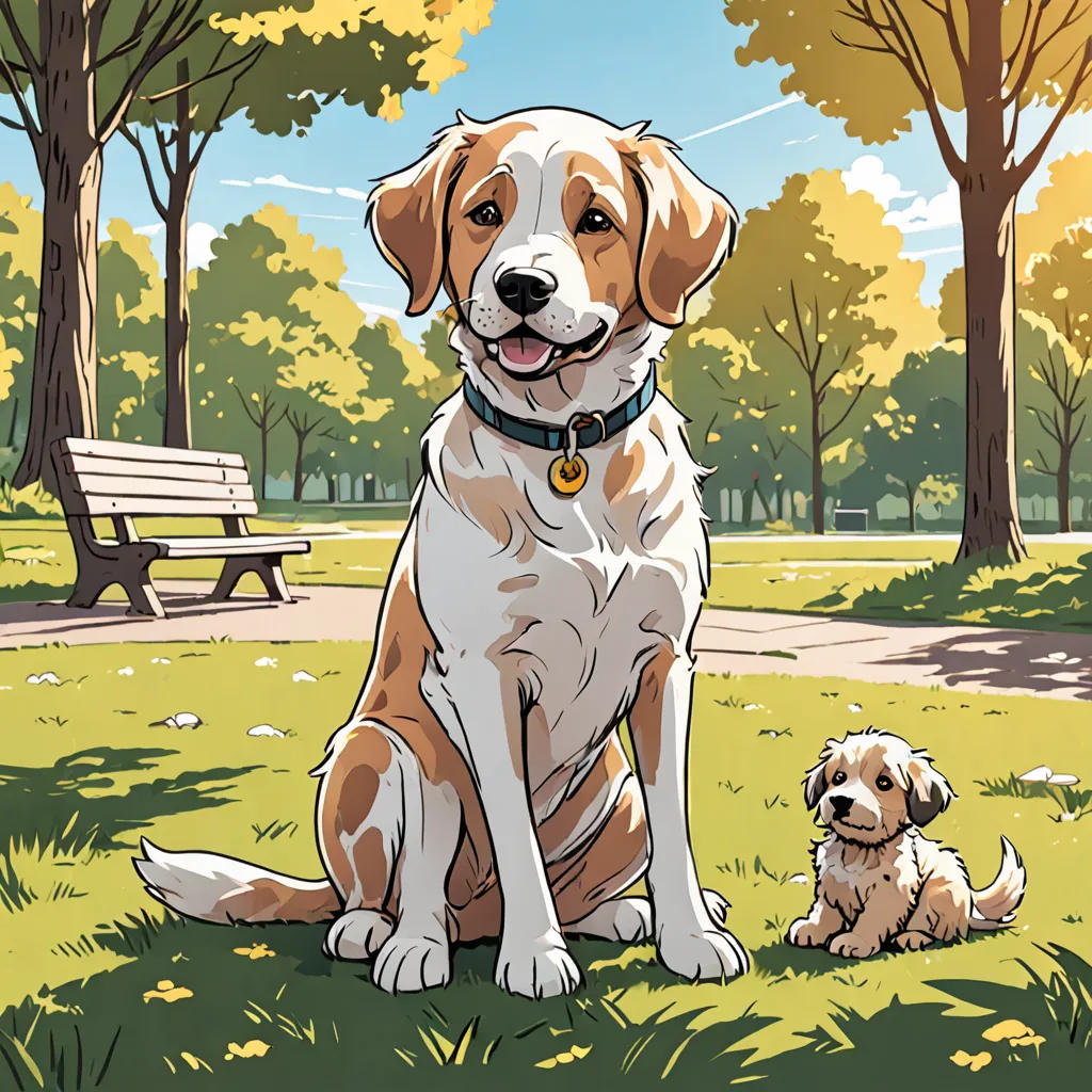 Buddy and the Little Stray